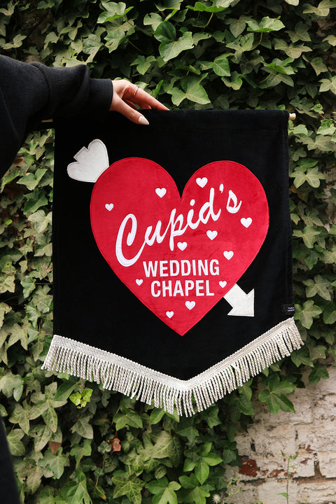 Cupid's Wedding Chapel | Velvet Wedding Banner